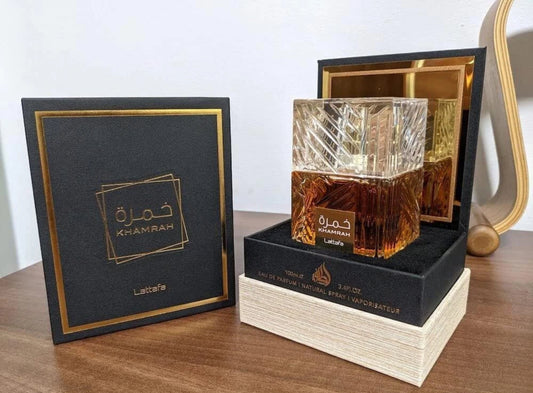 Khamrah by Lattafa perfume unisex EDP 3.4 oz