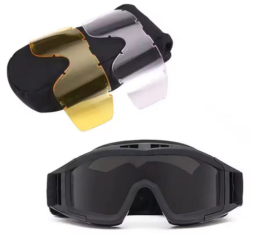 Gafas tácticas 3 en 1