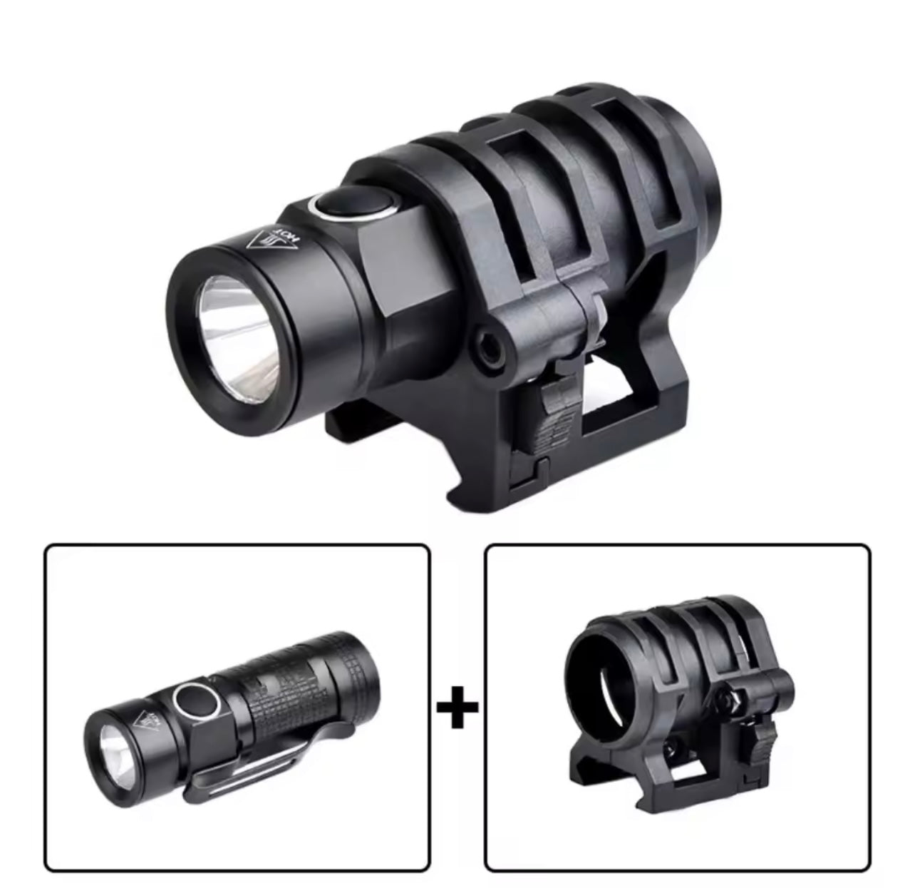 Linterna mini 500 lúmenes + batería