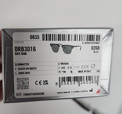 Lentes Ray-Ban Clubmaster Classic Icons - Where Retro Meets Modern Chic